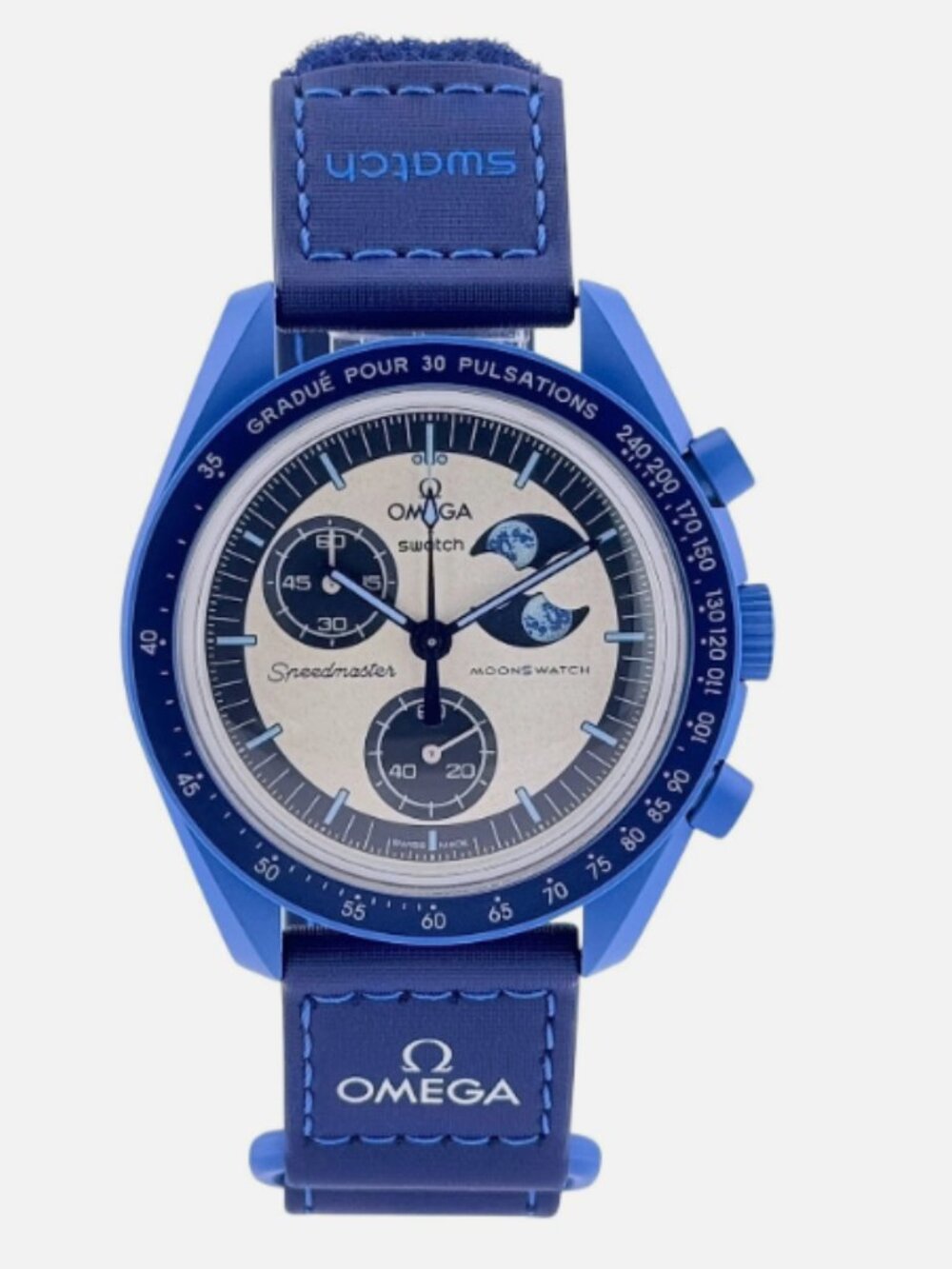 Swatch X Omega MoonSwatch Mission to the Super Blue Moonphase